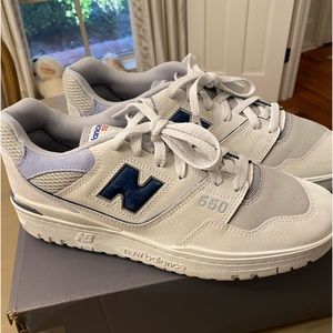 NWBox New Balance 550’s. Men’s Blue & white. Size. 11